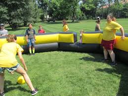 inflatable gaga ball pit