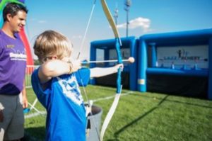 Archery Knock it off, game, carnival, ball, arrow, fun, family, utah archery knock it off Archery Knock it Off Archery Hover ball