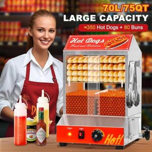 Hot Dog Steamer, cooker, commercial, party, event, qt